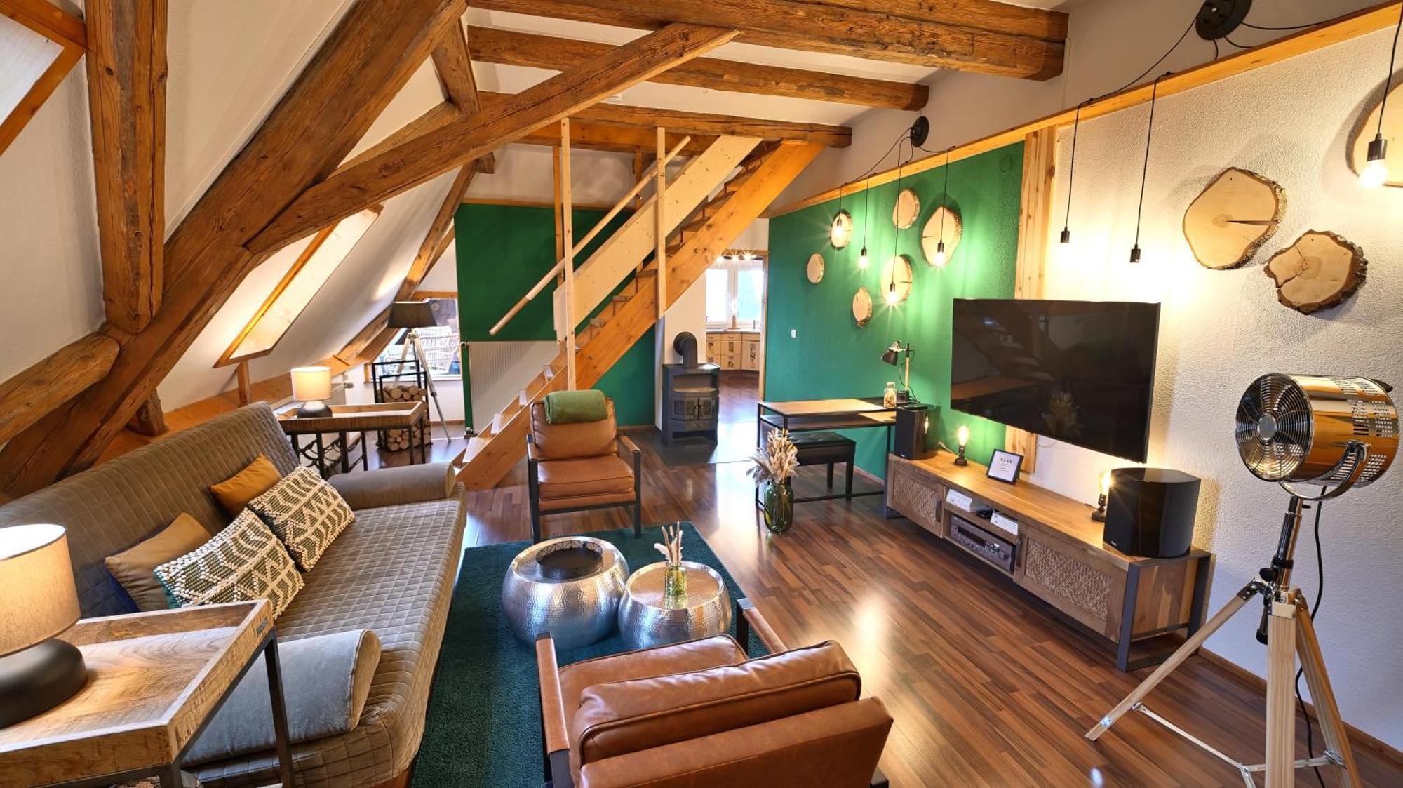 Green Loft Schwarzwald - Dach-Balkon--Musik-Ecke Fluorn-Winzeln Extérieur photo